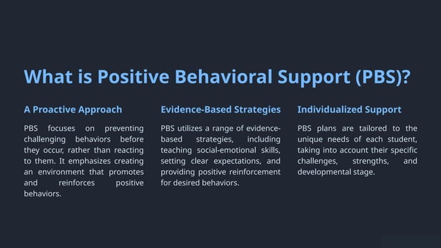 Positive-Behavioral-Support.presentation | PPT