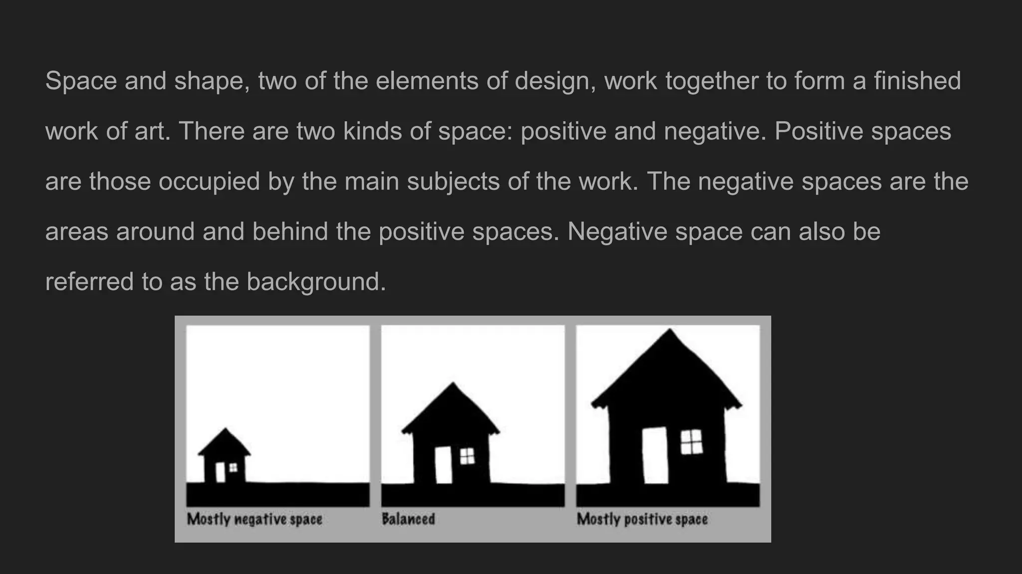 Positive and negative space | PPTX