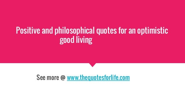 optimism philosophy