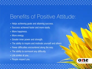 Positive attitude