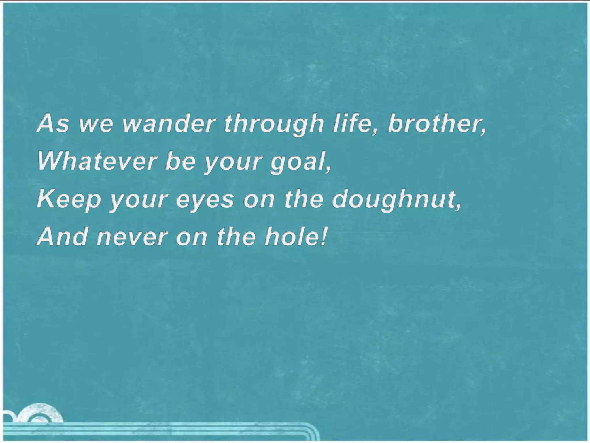 All my flaws come together to make “me”