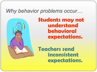 The best way to address undesirable behavior……is to prevent it from happening in the first place!