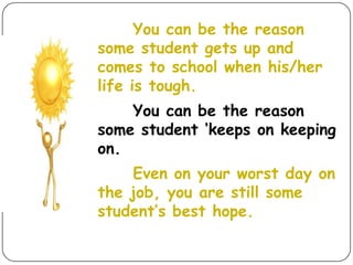 Every social interaction you have with a child teaches him/her something.