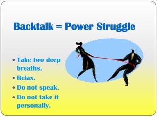  Sounding stressed, raising voice 