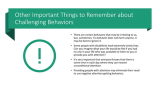 Irritating Behavior Positive behavior support | PPTX