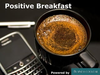 Powerpoint Templates Positive Breakfast Powered by 