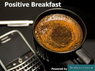 Powerpoint Templates Positive Breakfast Powered by 