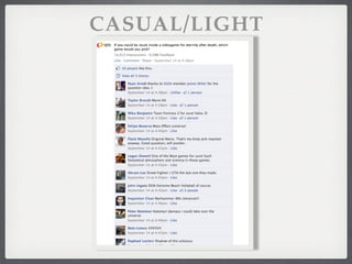 CASUAL/LIGHT
 