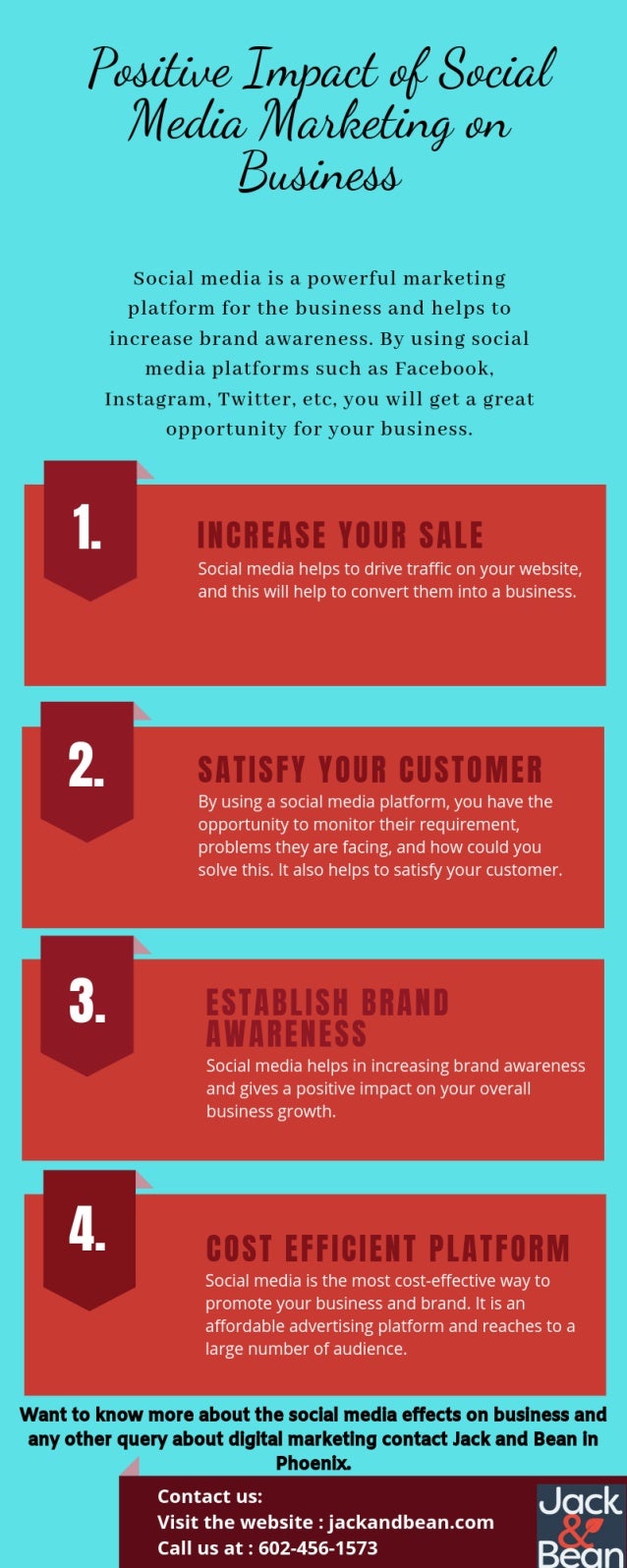 social media positive impression