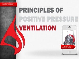 Principles of Positive
Pressure Ventilation

 