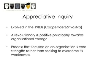 A Positive Revolution