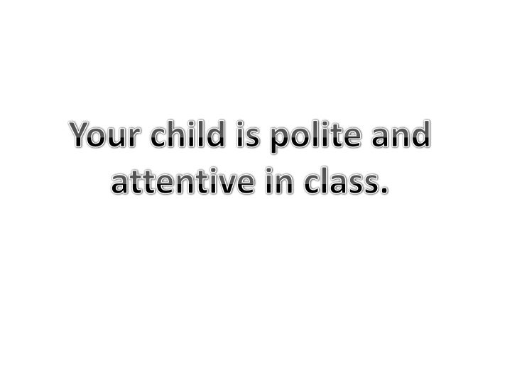 Positive Comments for Language Teachers