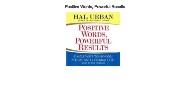 positive words powerful results audiobook free health wellness health and wellness words