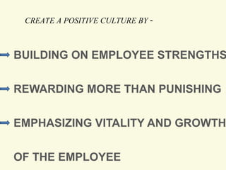 Positive Work Culture | PPTX