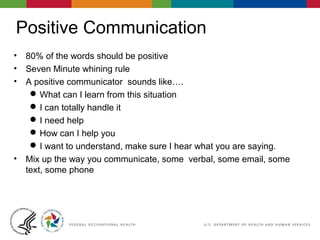 Positive work environment | PPT