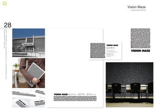 Vision Maze
                                                                                                                                                                                                             Corporate Identity




    28
Creative director Tomas Silny
© 2011 PositiveZero Ltd. / www.positivezero.co.uk / your@positivezero.co.uk




                                                                                                                                                                           George Werring
                                                                                                                                                                           CEO
                                                                                                                                                                           Phone: (620) 328-4911
                                                                                                                                                                           Web: www.visionmaze.com
                                                                                                                                                                           E-mail: george@visionmaze.com

                                                                                                                                                                           Vision Maze Limited
                                                                                                                                                                           115 Pine St.
                                                                                                                                                                           Mound Valley, KS 67354
                                                                                                                                                                           Kansas, USA




                                                                              Phone: (620) 328-4911           Vision Meze Limited           Bank account:
                                                                              E-mail: george@visionmaze.com   115 Pine St., Mound Valley,   5575-44482580115 / HSBC Bank
                                                                              Web: www.visionmaze.com         KS 67354, Kansas, USA         5576-81225890066 / HSBC Bank
 
