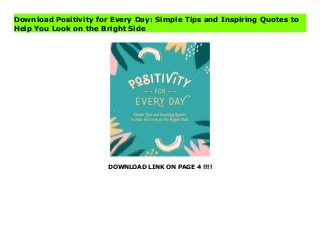 DOWNLOAD LINK ON PAGE 4 !!!!
Download Positivity for Every Day: Simple Tips and Inspiring Quotes to
Help You Look on the Bright Side
Read PDF Positivity for Every Day: Simple Tips and Inspiring Quotes to Help You Look on the Bright Side Online, Download PDF Positivity for Every Day: Simple Tips and Inspiring Quotes to Help You Look on the Bright Side, Full PDF Positivity for Every Day: Simple Tips and Inspiring Quotes to Help You Look on the Bright Side, All Ebook Positivity for Every Day: Simple Tips and Inspiring Quotes to Help You Look on the Bright Side, PDF and EPUB Positivity for Every Day: Simple Tips and Inspiring Quotes to Help You Look on the Bright Side, PDF ePub Mobi Positivity for Every Day: Simple Tips and Inspiring Quotes to Help You Look on the Bright Side, Downloading PDF Positivity for Every Day: Simple Tips and Inspiring Quotes to Help You Look on the Bright Side, Book PDF Positivity for Every Day: Simple Tips and Inspiring Quotes to Help You Look on the Bright Side, Read online Positivity for Every Day: Simple Tips and Inspiring Quotes to Help You Look on the Bright Side, Positivity for Every Day: Simple Tips and Inspiring Quotes to Help You Look on the Bright Side pdf, pdf Positivity for Every Day: Simple Tips and Inspiring Quotes to Help You Look on the Bright Side, epub Positivity for Every Day: Simple Tips and Inspiring Quotes to Help You Look on the Bright Side, the book Positivity for Every Day: Simple Tips and Inspiring Quotes to Help You Look on the Bright Side, ebook Positivity for Every Day: Simple Tips and Inspiring Quotes to Help You Look on the Bright Side, Positivity for Every Day: Simple Tips and Inspiring Quotes to Help You Look on the Bright Side E-Books, Online Positivity for Every Day: Simple Tips and Inspiring Quotes to Help You Look on the Bright Side Book, Positivity for Every Day: Simple Tips and Inspiring Quotes to Help You Look on the Bright Side Online Read Best Book Online Positivity for Every Day: Simple Tips and Inspiring Quotes to Help You Look on the Bright Side, Download Online Positivity for Every Day: Simple Tips and Inspiring Quotes to Help You Look on the Bright
Side Book, Download Online Positivity for Every Day: Simple Tips and Inspiring Quotes to Help You Look on the Bright Side E-Books, Read Positivity for Every Day: Simple Tips and Inspiring Quotes to Help You Look on the Bright Side Online, Read Best Book Positivity for Every Day: Simple Tips and Inspiring Quotes to Help You Look on the Bright Side Online, Pdf Books Positivity for Every Day: Simple Tips and Inspiring Quotes to Help You Look on the Bright Side, Download Positivity for Every Day: Simple Tips and Inspiring Quotes to Help You Look on the Bright Side Books Online, Download Positivity for Every Day: Simple Tips and Inspiring Quotes to Help You Look on the Bright Side Full Collection, Download Positivity for Every Day: Simple Tips and Inspiring Quotes to Help You Look on the Bright Side Book, Read Positivity for Every Day: Simple Tips and Inspiring Quotes to Help You Look on the Bright Side Ebook, Positivity for Every Day: Simple Tips and Inspiring Quotes to Help You Look on the Bright Side PDF Download online, Positivity for Every Day: Simple Tips and Inspiring Quotes to Help You Look on the Bright Side Ebooks, Positivity for Every Day: Simple Tips and Inspiring Quotes to Help You Look on the Bright Side pdf Download online, Positivity for Every Day: Simple Tips and Inspiring Quotes to Help You Look on the Bright Side Best Book, Positivity for Every Day: Simple Tips and Inspiring Quotes to Help You Look on the Bright Side Popular, Positivity for Every Day: Simple Tips and Inspiring Quotes to Help You Look on the Bright Side Read, Positivity for Every Day: Simple Tips and Inspiring Quotes to Help You Look on the Bright Side Full PDF, Positivity for Every Day: Simple Tips and Inspiring Quotes to Help You Look on the Bright Side PDF Online, Positivity for Every Day: Simple Tips and Inspiring Quotes to Help You Look on the Bright Side Books Online, Positivity for Every Day: Simple Tips and Inspiring Quotes to Help You Look on the Bright Side Ebook, Positivity for Every Day: Simple
Tips and Inspiring Quotes to Help You Look on the Bright Side Book, Positivity for Every Day: Simple Tips and Inspiring Quotes to Help You Look on the Bright Side Full Popular PDF, PDF Positivity for Every Day: Simple Tips and Inspiring Quotes to Help You Look on the Bright Side Download Book PDF Positivity for Every Day: Simple Tips and Inspiring Quotes to Help You Look on the Bright Side, Download online PDF Positivity for Every Day: Simple Tips and Inspiring Quotes to Help You Look on the Bright Side, PDF Positivity for Every Day: Simple Tips and Inspiring Quotes to Help You Look on the Bright Side Popular, PDF Positivity for Every Day: Simple Tips and Inspiring Quotes to Help You Look on the Bright Side Ebook, Best Book Positivity for Every Day: Simple Tips and Inspiring Quotes to Help You Look on the Bright Side, PDF Positivity for Every Day: Simple Tips and Inspiring Quotes to Help You Look on the Bright Side Collection, PDF Positivity for Every Day: Simple Tips and Inspiring Quotes to Help You Look on the Bright Side Full Online, full book Positivity for Every Day: Simple Tips and Inspiring Quotes to Help You Look on the Bright Side, online pdf Positivity for Every Day: Simple Tips and Inspiring Quotes to Help You Look on the Bright Side, PDF Positivity for Every Day: Simple Tips and Inspiring Quotes to Help You Look on the Bright Side Online, Positivity for Every Day: Simple Tips and Inspiring Quotes to Help You Look on the Bright Side Online, Read Best Book Online Positivity for Every Day: Simple Tips and Inspiring Quotes to Help You Look on the Bright Side, Read Positivity for Every Day: Simple Tips and Inspiring Quotes to Help You Look on the Bright Side PDF files
 