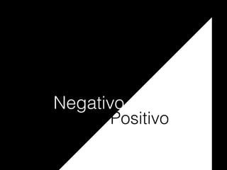 Negativo
Positivo
 