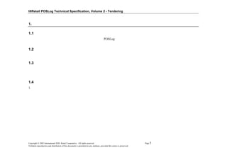 Pos Log Spec Vol2 | PDF