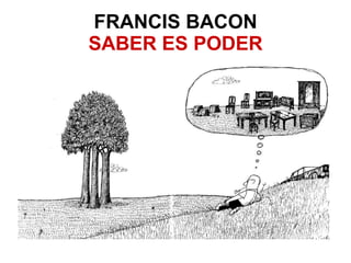 FRANCIS BACON SABER ES PODER 