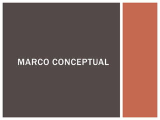 MARCO CONCEPTUAL
 