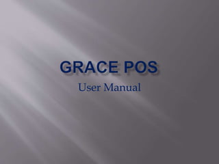 Pos Software User Guide Examples Point Of Sale (POS) Software | User Manual | PPTX