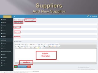 Pos Software User Guide Examples Point Of Sale (POS) Software | User Manual | PPTX