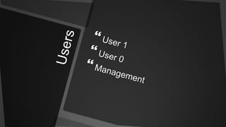 UsersUser 1User 0Management
