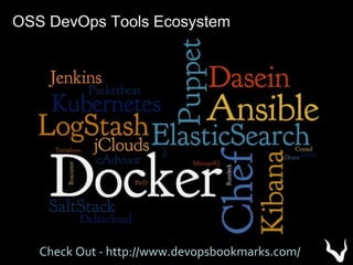 OSS DevOps Tools Ecosystem
Check Out - http://www.devopsbookmarks.com/
 
