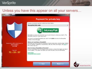 Unless you have this appear on all your servers…
 