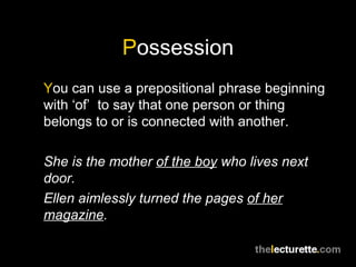 Possession | PPT