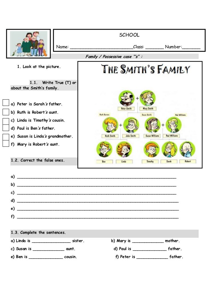 Possessive Case English as a Second Language (ESL ...
