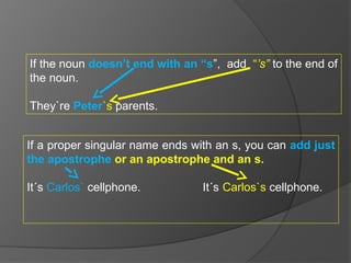 Else's Comprehensive Guide to Possessive Adjectives, Pronouns, and Case Usage ...