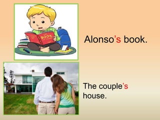 Alonso’s book.
The couple’s
house.
