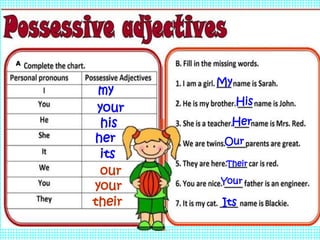 A
my
your
his
her
its
our
your
their
My
His
Her
Our
Their
Your
Its
 