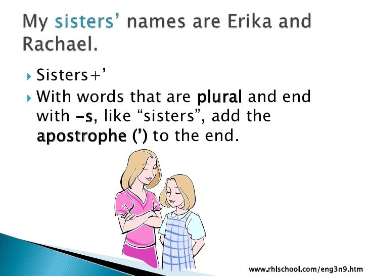 possessive nouns