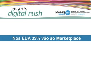 Nos EUA 33% vão ao Marketplace
 