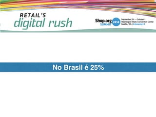 No Brasil é 25%
 