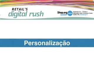 Personalização
 