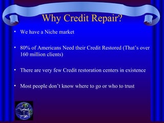 Credit repair services for Native Americans