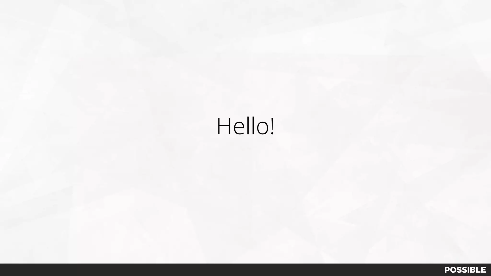 Hello!
 