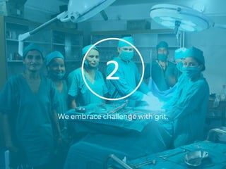 2
We embrace challenge with grit.
 