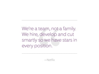 9
We balance professional intensity with personal support.
 