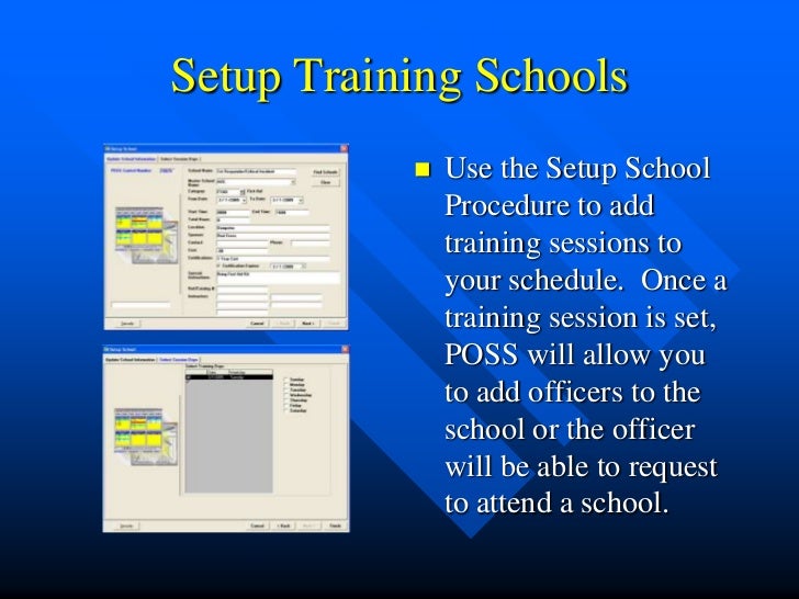 Police Officer s Scheduling System