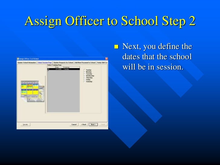 Police Officer s Scheduling System