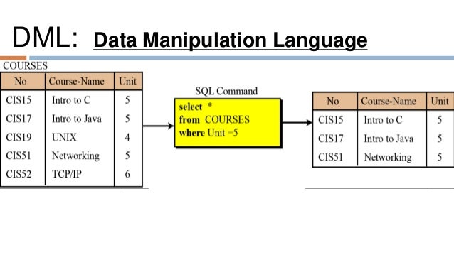 Dbms Notes Ddl Dml Dcl Dbms Notes Ddl Dml Dcl