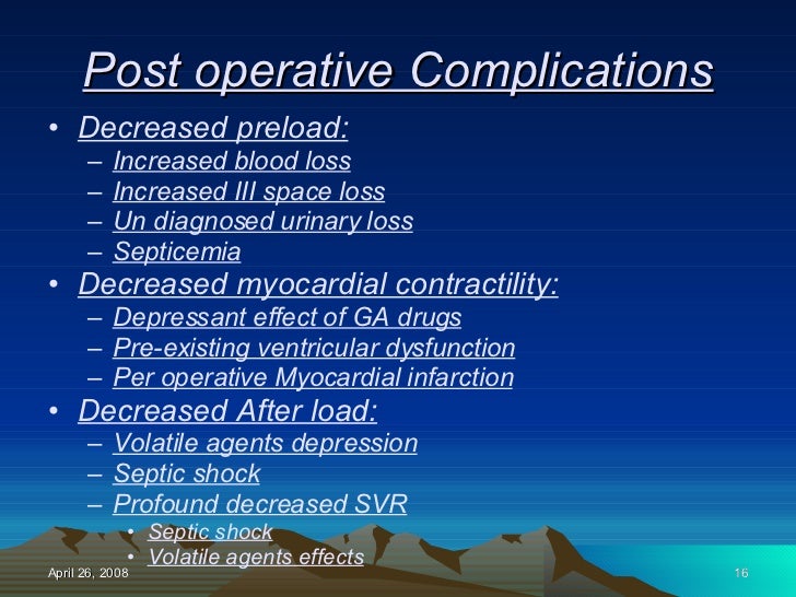 Post Anesthesia Care Unit