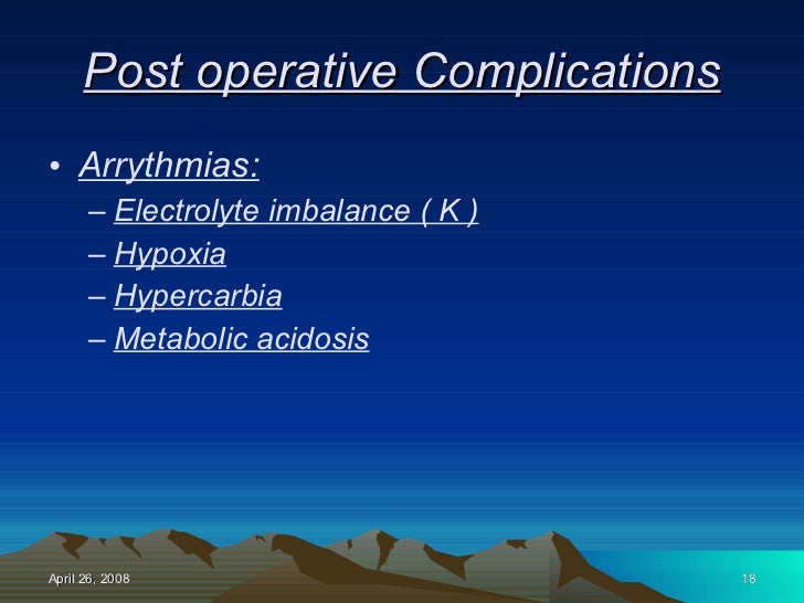 Post Anesthesia Care Unit