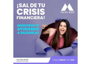 Artes Mayo Mejora Buro Reparadora de Crédito
