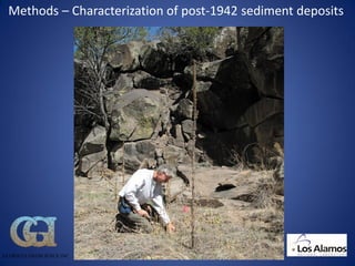 Methods – Characterization of post-1942 sediment deposits




GLORIETA GEOSCIENCE INC
 